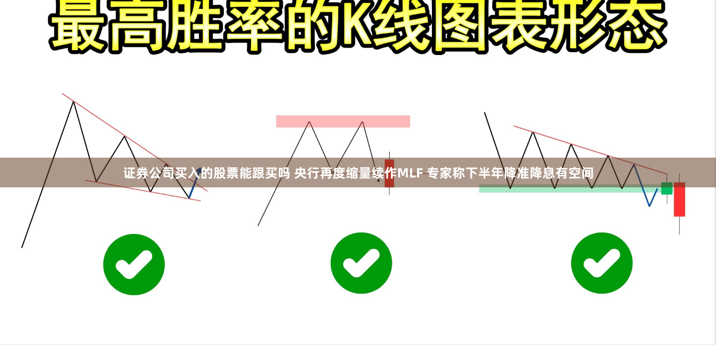 证券公司买入的股票能跟买吗 央行再度缩量续作MLF 专家称下半年降准降息有空间